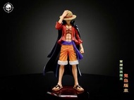 原模  海賊王One Piece 八倍鏡 鬼島 壓帽路飛 常規版 絕版 GK 手辦 雕像 完成品 景品 一番賞