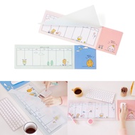 KAKAO FRIENDS Happy Week Slim Multi Desk Mat / Mousepads / Mouse Pad - Ryan (Blue)  &amp; Apeach (Pink)