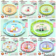 Cute Cartoon Oval Plate Melamine Plate Serving Plate