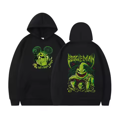 Boogie Man Hoodie Halloween Boogie Hoodie Nightmare Before Christmas Tops Oogie Boogie Shirt Family 