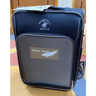 [Ready Stock] 20" Beverly Hills Polo Club Expandable Soft case Cabin Luggage - Black-grey