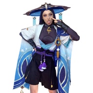 Genshin Wanderer Cosplay Genshin Impact Scaramouche Costume Game Cosplay Outfits for Men