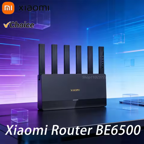 NEW Xiaomi Router BE6500 Wi-Fi 7 4-Core 2.5G Ethernet Port lOT Intelligent Linkage Mesh Networking M