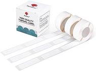 Phomemo D30 Thermal Labels,self-Adhesive Labels D30 Label Maker Tape 1/2" X 1 7/8" (14mm X 50mm) 130 Labels/Roll, Sticker Paper Compatible with Phomemo D30 Label Printer, White,3 Roll