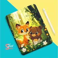 Ipad Air 11 Inch Case Ipad Accessories Gift For Kids Forest Buddies Design For IPAD Pro 2024-13" Pro