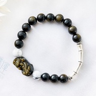 韻•化煞白松石男款手鍊(含開光)貔貅招財運、聚財、防小人、開運