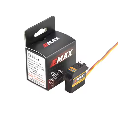 EMAX ES3352 12.4g Mini Metal Gear Digital Servo for RC Airplane Suitable For Futaba/JR Plug Type