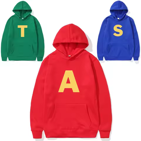 Alvins and The Chipmunk 2026 Fashion Unisex Casual Sportswear Men's Hoody Alvin Chipmunk Halloween C