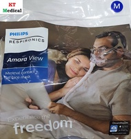 หน้ากาก CPAP Mask Philips Respironics รุ่น Amara View ของแท้ 100% มาพร้อมอุปกรณ์ครบชุด