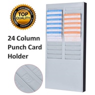 PUNCH CARD RACK CARD HOLDER 24 SLOT / HOLE