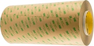 468MP Adhesive Transfer Tape, Bonding & Laminating, Clear, 12 in x 20 yds