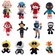 1pcs 20-36cm Friday Night Funkin' Stuffed Animal Boyfriend Whitty Spooky Month Skid and Pump Lemon M