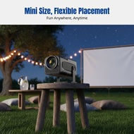 HY320 Mini Projector, 4K Ultra , Portable, Home Theater LCD Display, A10X