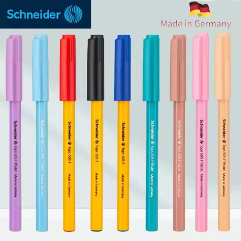 Germany Schneider Ballpoint Pen 505F Bullet Tip Multi-color Ballpoint Pen 0.5mm Student Office Stati