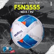 MOLTEN Football Model F5N3555 (No.5) Ball Net + Inflator Needle