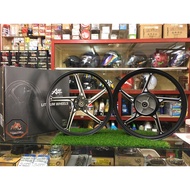 AJI RACING AJI511 FG511 LC-135 4S/SRL-115I MATT BLACK 140.17/160.17 LITHIUM FORGED SPORT RIM(OPEN HU