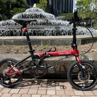 2024 最新款 頭柱內摺版馬甲線款 DAHON K3 PLUS 9速 16吋 碟剎 鋁合金 折叠車 送水...