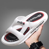 Inaso Sendal Pria Selop Karet Jelly Sandal Slide Flat Rumah Sendal Slop Santai Anti Slip Slipper Ela