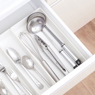 日本天馬 抽屜分隔/鏡櫃用ABS化妝品餐具收納籃-L-3入