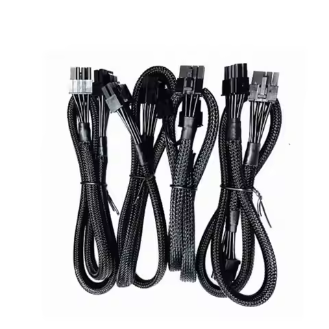 EVGA 650BQ 750BQ 850BQ Modular Power Supply Cable Dual GPU 8Pin 6+2 Pin PCIE CPU 8Pin 4+4 Pin Power 