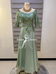LS3 Balloon Ninang Gown Mother of the Bride Groom Principal Sponsor Gown Formal Event Gown