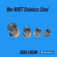 M8 RIVET NUT M8 STAINLESS STEEL 304 RIVNUT/.