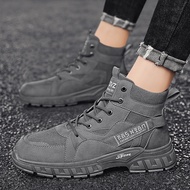 J76 New Style High-Top Canvas  Overalls Men's Shoes