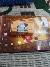 Papir buffalo isi 10pcs buku catatan berwarna coklat bertema rokok dengan gambar pria berhutang topi