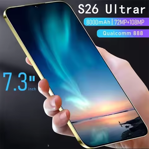 2026 High Quality S26 Ultrar Ultra original intelligent 4G 5G dual card dual standby system global v