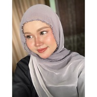 Shawl Chiffon Beads 2Tone