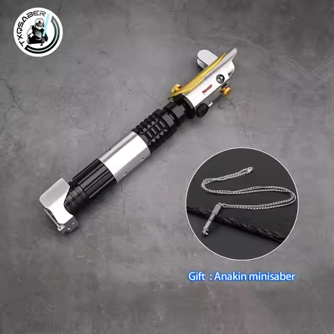 TXQSABER Visions Sword Hilt No Blade Metal Empty Handle comes with Core Cosplay Toys for Adult