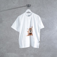 ADLV BABY BEAR BUBBLE BATH WHITE TSHIRT 100% Original