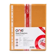 ซองถนอมเอกสาร 11 รู A4 (500 ซอ ONE