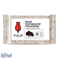 Tulip Dark Chocolate Compound 1 Kg Coklat DCC Tulip