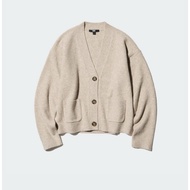 in stock Light Souffle Yarn V-Neck Cardigan S-XXL