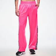 Pre-Order_Dale-Z Tapered Pants With Front Snaps  (กางเกงออกกำลังกายซุมบ้า)