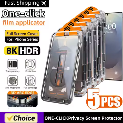 5PCS Dust Free Installation HD For Samsung S25 S24 Ultra S23 S22 S21 Plus Ultra A16 A36 A55 A56 Scre
