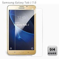 【Ezstick】Samsung Galaxy Tab J 7.0 平板專用 鏡面鋼化玻璃膜 靜電吸附