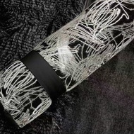 黑白編織圓柱枕腰枕抱枕cusion｜羽絨芯