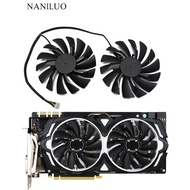 2 шт./лот P104-100 MINER GTX 1080/1070/1060 вентилятор для msi GTX1080 GTX1070 ARMOR 8G OC GTX1060 графическая карта GPU Вентиля