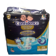 Confidence Premium Night Adult Diapers Adhesive Diapers L15
