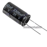 5 Capacitors 3300uf 35V 3300uf/35V 16x30mm