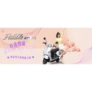 SYM三陽 Fiddle 115 LT 送丟車賠車失竊險 分期0利率 FIDDLE115 新車 機車 永泰機車行 11月
