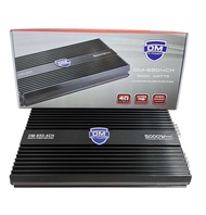 เพาเวอร์แอมป์ รุ่น DM-650.4CH 5000W เพาเวอร์ขับกลาง-แหลม 16-24ดอก พาวเวอร์ คลาสเอบี Class AP 5000W D