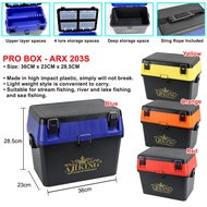 Ajiking Pro Box ARX 203 ARS Tomman TBG 100 Shinju Bakau Box Fishing Tackle Box Fishing Storage Box