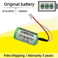 Original Omron CP1W-BAT01 CR14250SE-R battery 3V PLC CP1E/CP1H/CP1L/CJ1W lithium battery