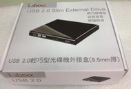 #167電腦#二手筆電光碟機+全新USB外接盒(i.shock 21-SH34)