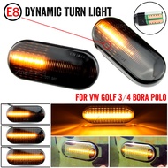 Dynamic Side Marker Light Side Signal Lights For SEAT Leon Ibiza 6L Ford Focus MK2 VW Golf 3 4 Lupo 