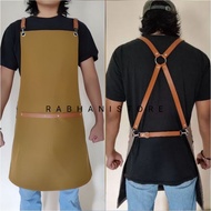 Apparatus apron barista, barber, chef apron, premium multifunctional chef apron