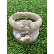 56mm Sakura agate bangle